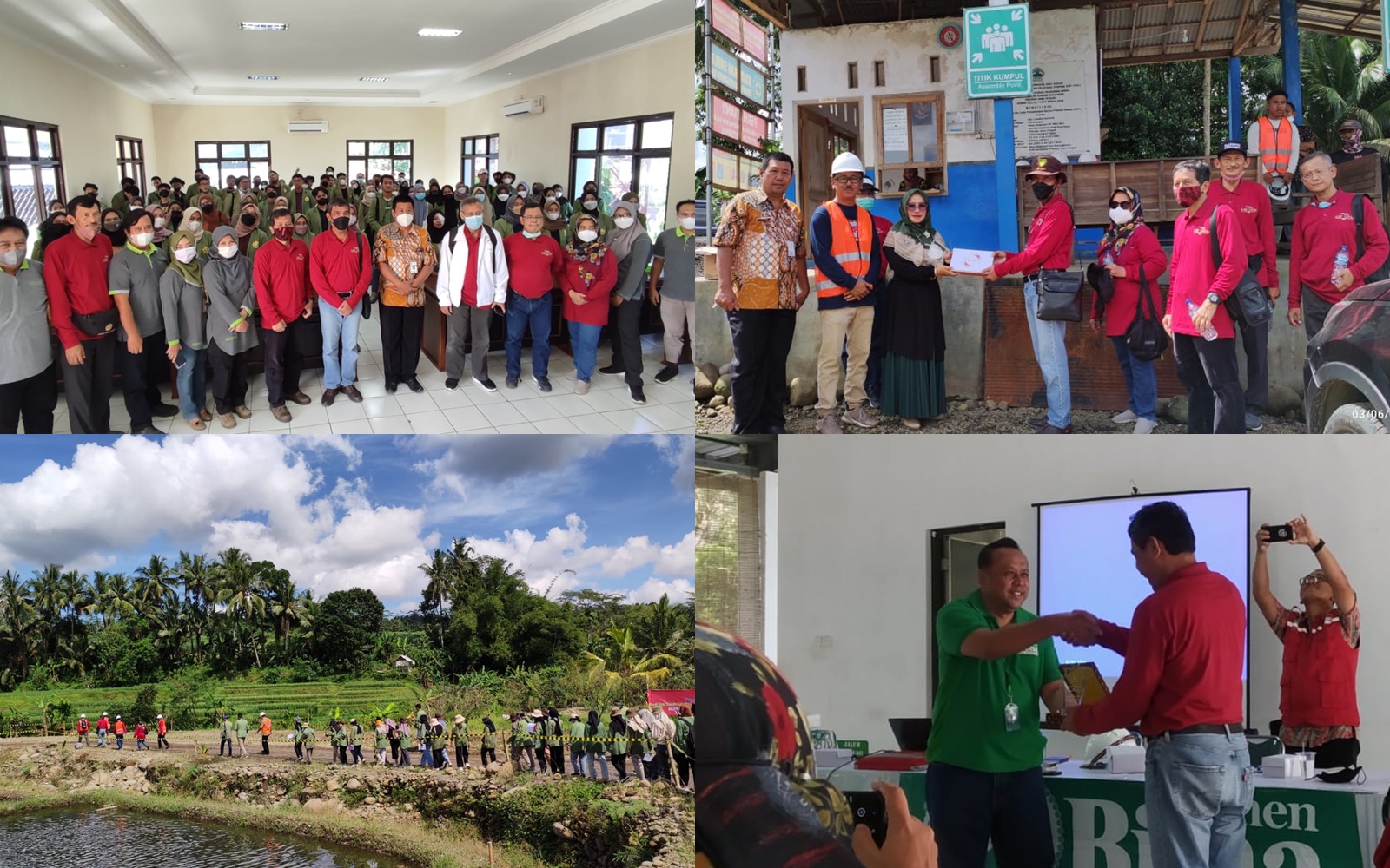 Kunjungan Program Studi Ilmu Tanah Fakultas Pertanian Universitas Pembangunan Nasional “Veteran” Yogyakarta Dalam Rangka Ekskursi Reklamasi di Kabupaten Banyumas