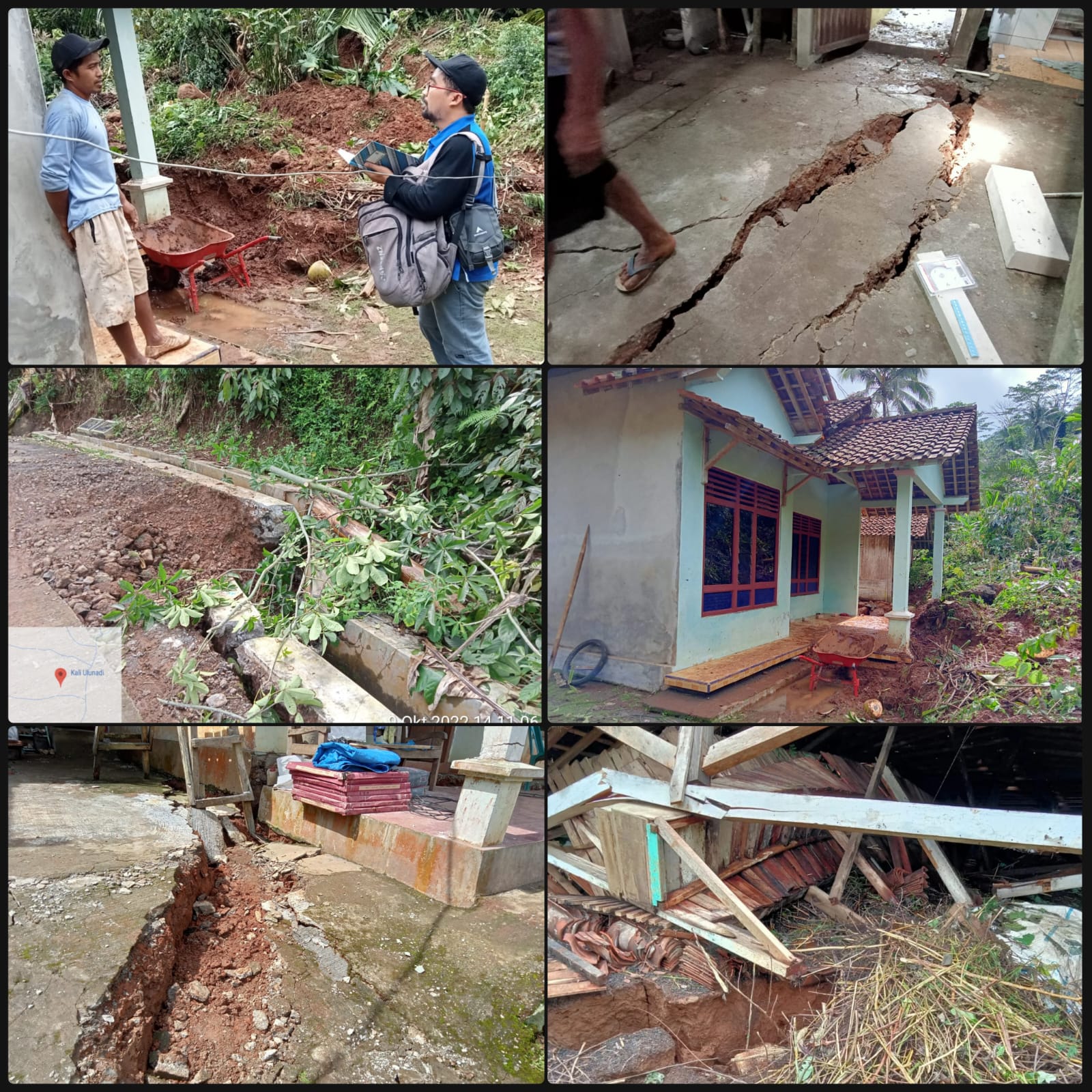 Tinjauan Gerakan Tanah di Desa Pamriyan, Kecamatan Pituruh, Kabupaten Purworejo