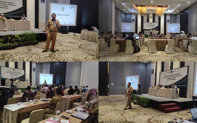 Cabang Dinas ESDM Wilayah Slamet Selatan sebagai Narasumber dalam Sosialisasi/Bimbingan Teknis Implementasi Perizinan Berusaha Berbasis Risiko Sektor Industri