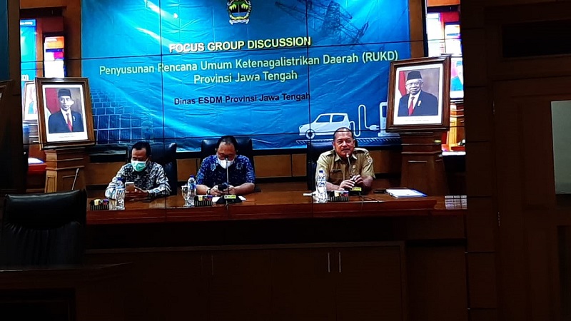 Focus Group Discussion (FGD) tanggal 19 September 2022 di Dinas ESDM Provinsi Jawa Tengah