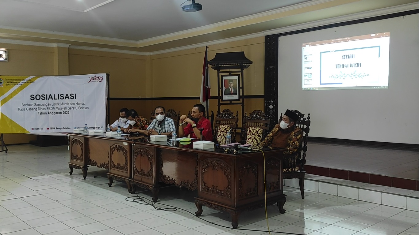 Sosialisasi Bantuan Sambungan Listrik Murah dan Hemat di Kabupaten Wonosobo